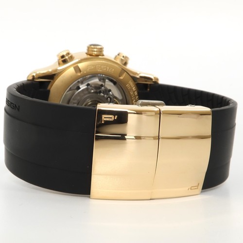 Cronógrafo de tablero de instrumentos Porsche Design oro macizo de 18 quilates 42 mm 6612,69/2 - Imagen 4 de 9