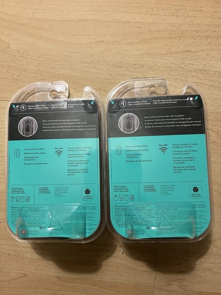 2 Logitech M325s Wireless Optical Ambidextrous Mouse 910-006825 Black - Image 3 of 4