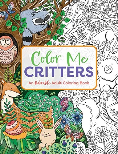 Color Me Critters : An Adorable Adult Coloring Book by Editors of Editors of ... - Image 5