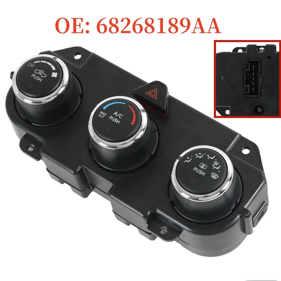 2013-2018 For Dodge RAM 1500 2500 Temperature Control Climate AC Heat Defrost - Image 2 of 4