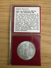 Lukas v. Hildebrandt Silber 800/1000. Österreich 25 Schilling - 1968 - 13g