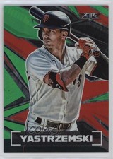 2021 Topps Fire Green 14/199 Mike Yastrzemski #122 0o3x