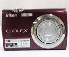 Nikon COOLPIX S230 10MP 3x Optical Zoom Touch Panel Compact Digital Camera, Plum
