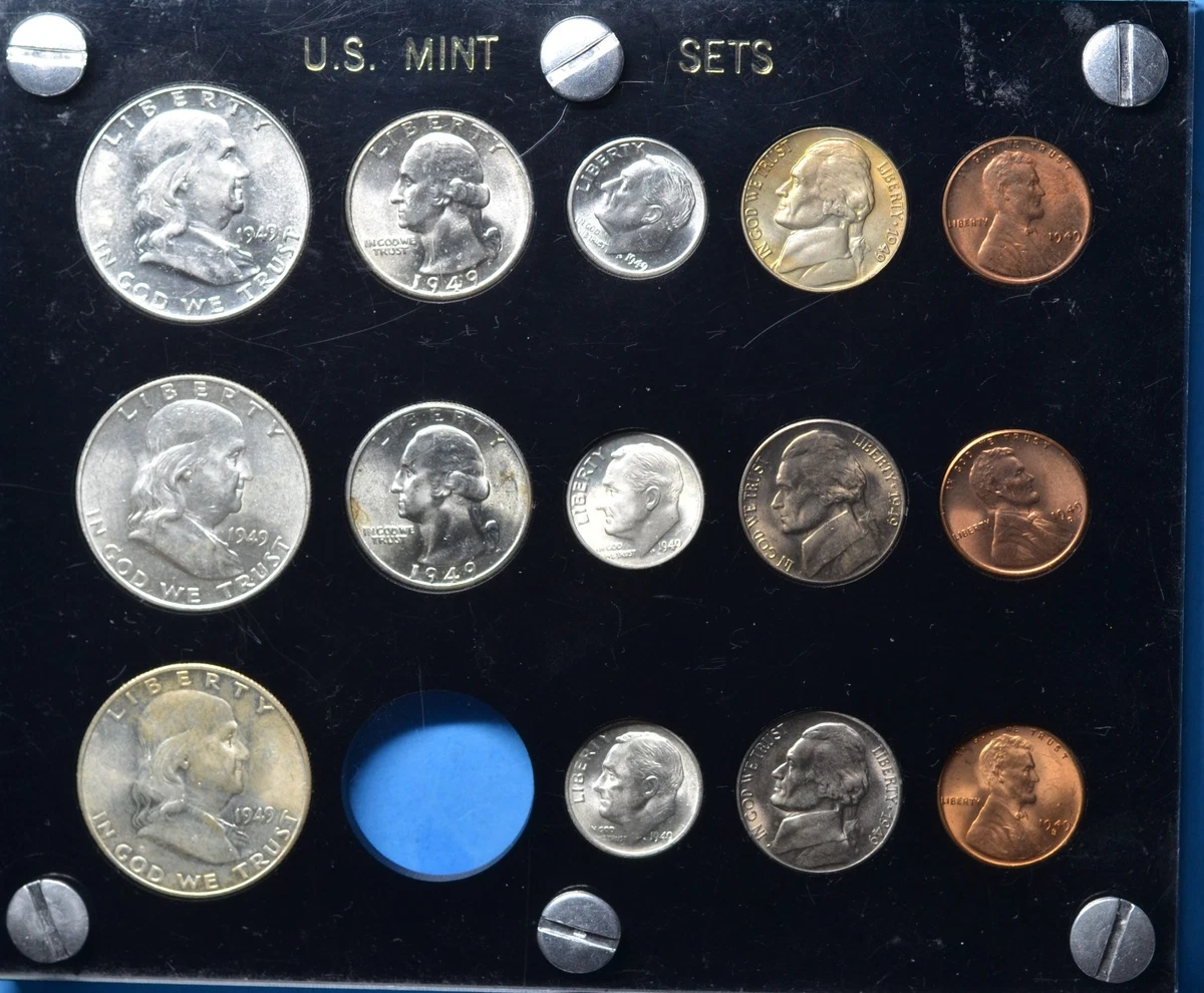 1949 Year US Coin Mint Sets for sale | eBay