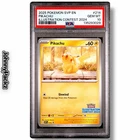 Pikachu Illustration Contest 2024 SVP124 Black Star Promo Pokemon Card PSA 10
