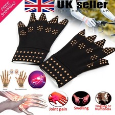 Anti Arthritis Compression Gloves Large Carpal Tunnel Hand Support Pain Relief
