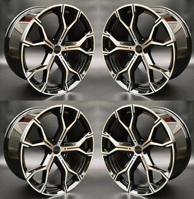 20x9/20x10.5 Staggered 5x120 WHEELS FOR BMW X5 E70 F15 XDRIVE 20'' Rims Set 4