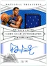 Patrick Ewing 2021-22 Panini National Treasures Game Gear Patch Auto Card 25/74
