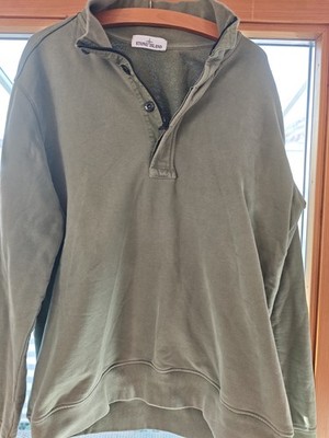 Stone Island Pullover Olivegrün Größe XXL