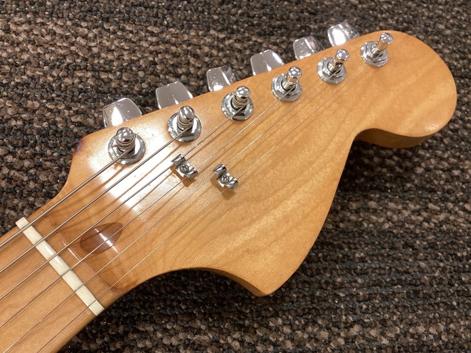 H.S.Anderson ST70 Used Sen Body Maple Neck Maple Fingerboard Black w/Soft Case