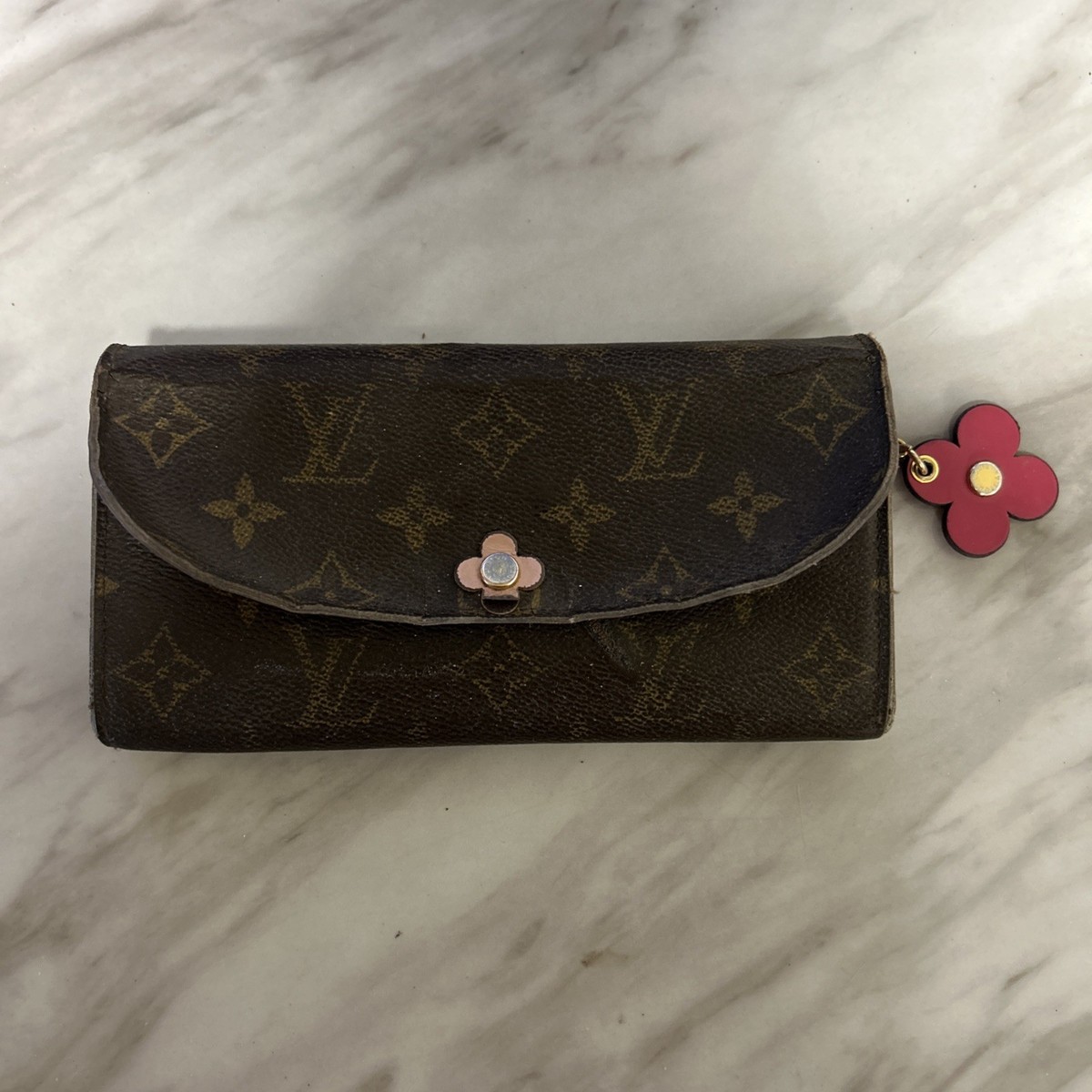 [Louis Vuitton] M64202 Flower Wallet 長財布 Louis Vuitton Portofeuil Emily Flower Wallet Monogram M64202
