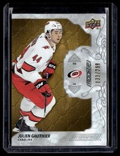 2019-20 Upper Deck Engrained Julien Gauthier Rookie 133/299 Carolina Hurricanes