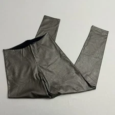 Commando Control Leggings Womens Large L Bronze Metallic Shaping Comfort Pants