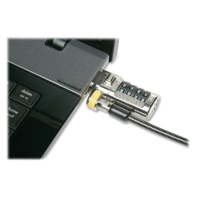 Skilcraft 5340-01-598-7495 Kensington Desktop and Peripherals Locking Gray 