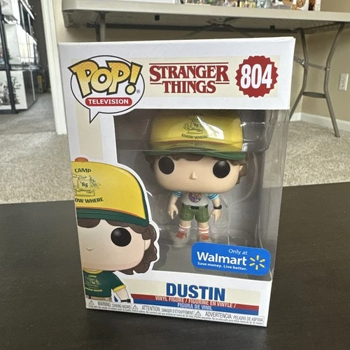 Funko Pops! Stranger Things Dustin # 804, POP Television, Walmart Exclusive