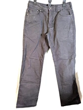 Prana men's insulated pant charcoal jean 32/32 bootcut preowned