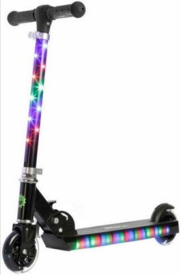 Jupiter Jetson Led Light-Up stem, Deck, Wheels Pink Scooter