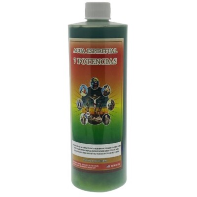 7 Potencias Agua Espiritual 16 oz