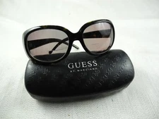 RX!! Guess GU 6073 Show Off To-34 Eyewear Gold Brown 58-19-133 w/ Case & Cloth