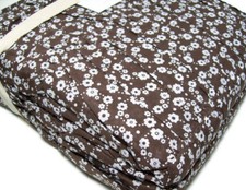 Pottery Barn Kids Jacqueline Ditsy Floral Dots Cotton Voile Twin Duvet Cover New
