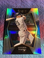 2022 Panini Select Baseball Gleyber Torres Premier Level Silver Prizm #198