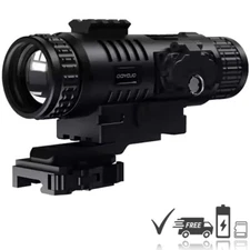 GS515 Night Vision Rifle Scope 5X-20X Zoom HD 1920p Gyroscope One Shot Zeroing