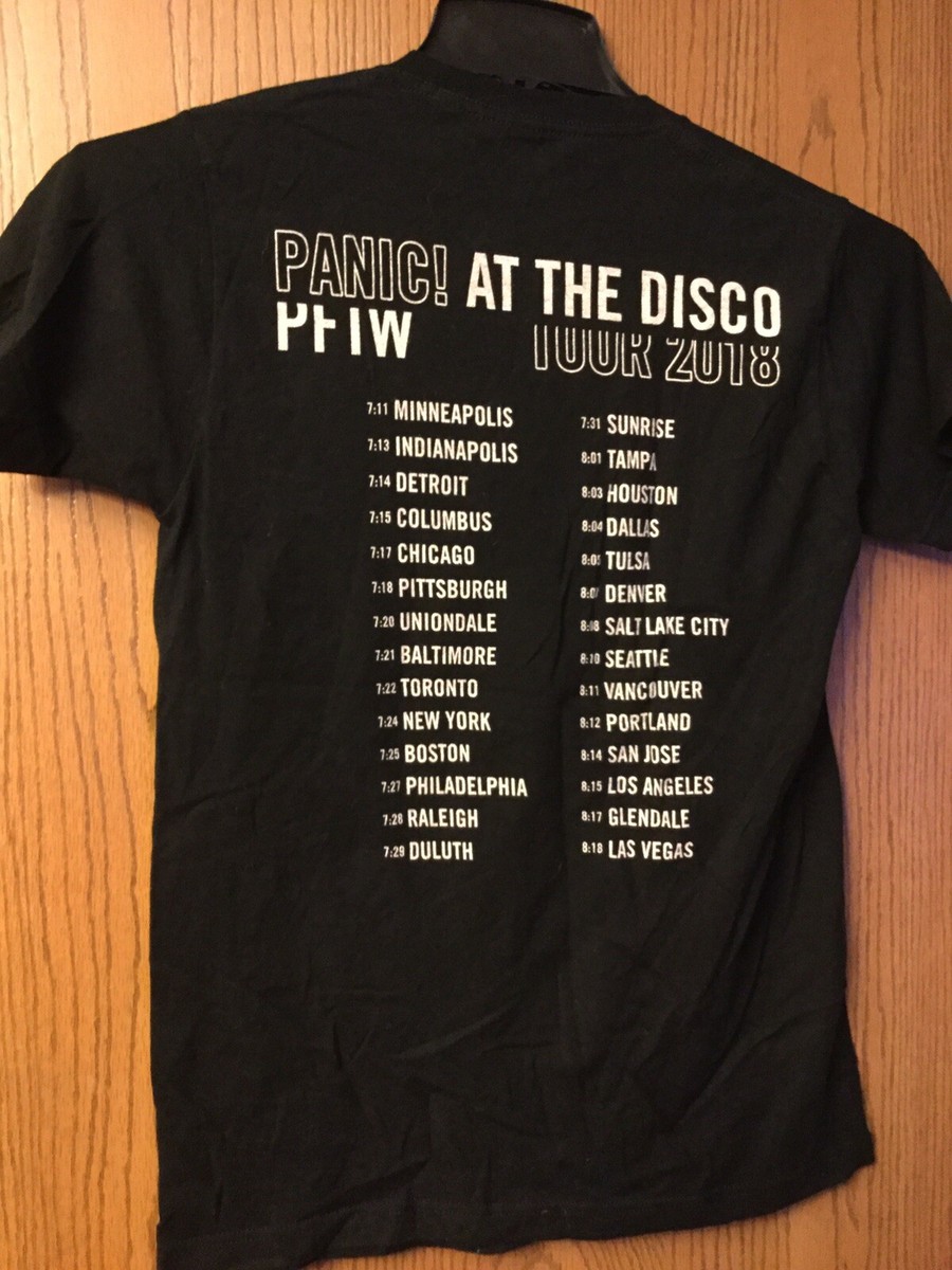 Panic! At The Disco Tシャツ ブラック Amazon.com: Panic! At The Disco - Symbol Logo T-Shirt