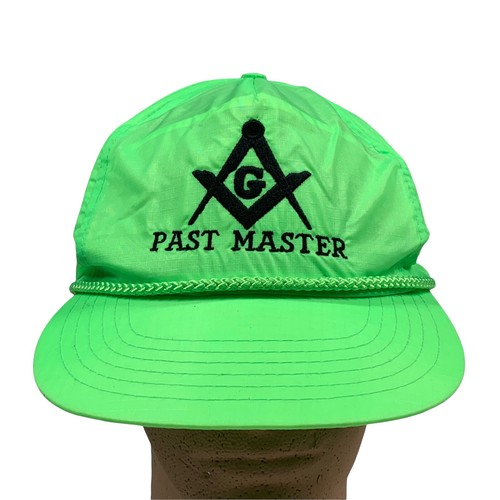 Vintage 90's Freemason Neon Green 