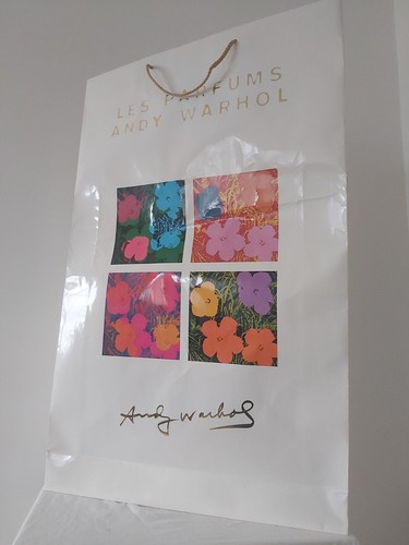 Andy Warhol Flowers,Dollar Giant Advertising Display Perfume Bag. Very Rare Item - Picture 19 of 21