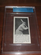 1928 Fro Joy  Babe Ruth #2 ~Look out Mr. Pitcher~ BVG Beckett  Authentic Altered