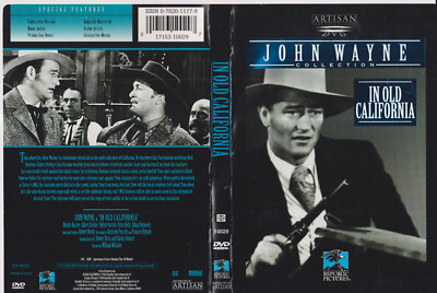 In Old California - John Wayne (DVD, 1942) W/chapter index W/Case Nice!