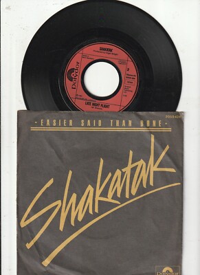 7'' Shakatak/Easier Said Than Done (vg )
