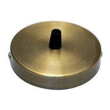 Ceiling Rose Single Outlet industrial Light Pendant Fitting for fabric cable UK