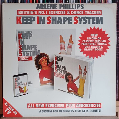 (34) Arlene Phillips - Keep In Shape System LP (no book)