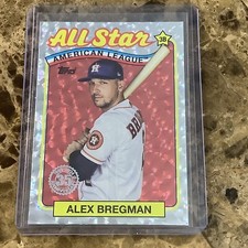 2024 Topps Series 2 #89ASB-22 Alex Bregman 1989 MLB AllStar Foilboard Astros B19