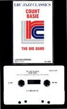 COUNT BASIE THE BIG BAND LRC JAZZ CLASSICS TAPE CASSETTE