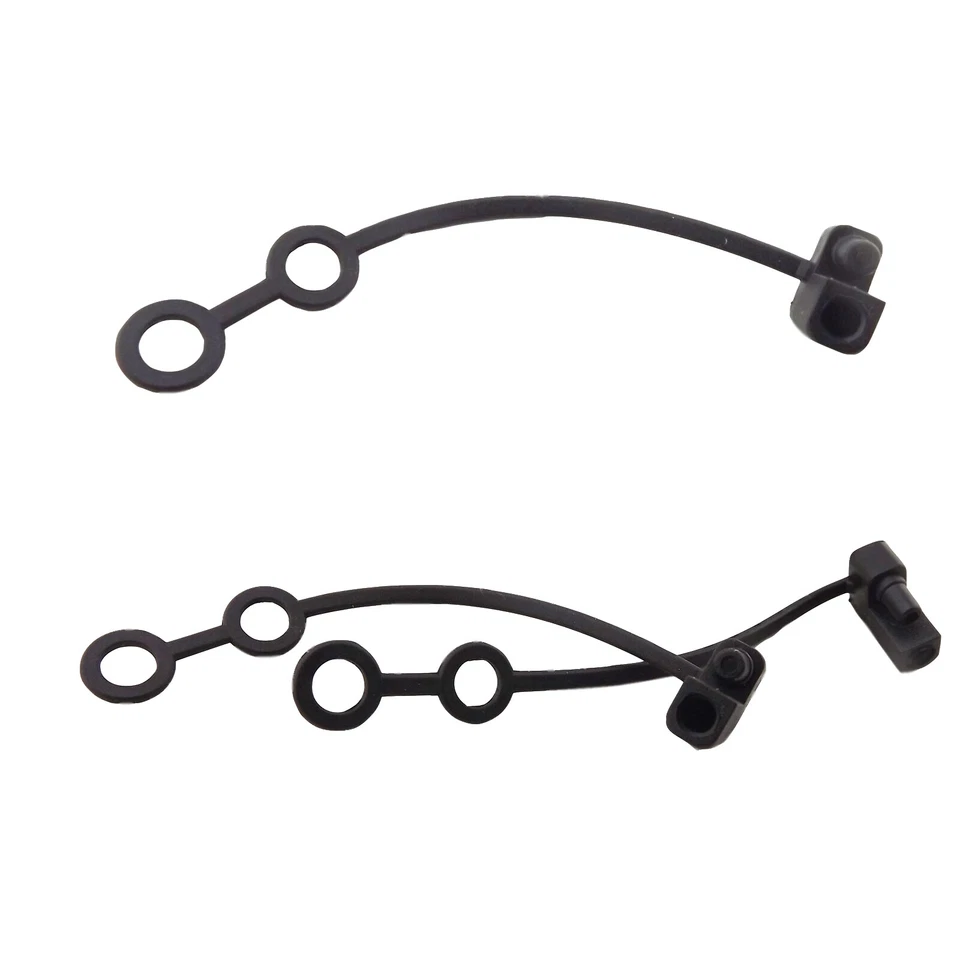 10pcs Replacement Weather Caps for DC Power SAE Two Pin Waterproof Charging Plug - Image 3 of 4