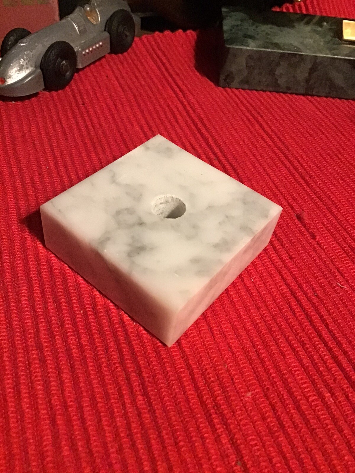 Vintage Car Mascot Vintage Mascot Base Marble Base Only 51