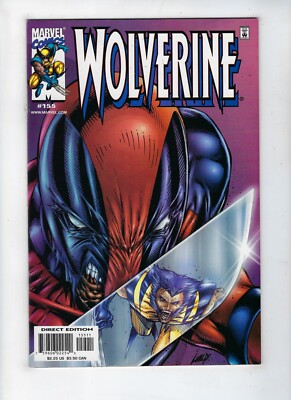 Wolverine # 155 Deadpool Auftritt Hulk Hommage Cover Okt 2000 NM