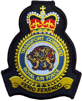 RAF Transport Command Royal Air Force gestickter Aufnäher Abzeichen - EXKLUSIV