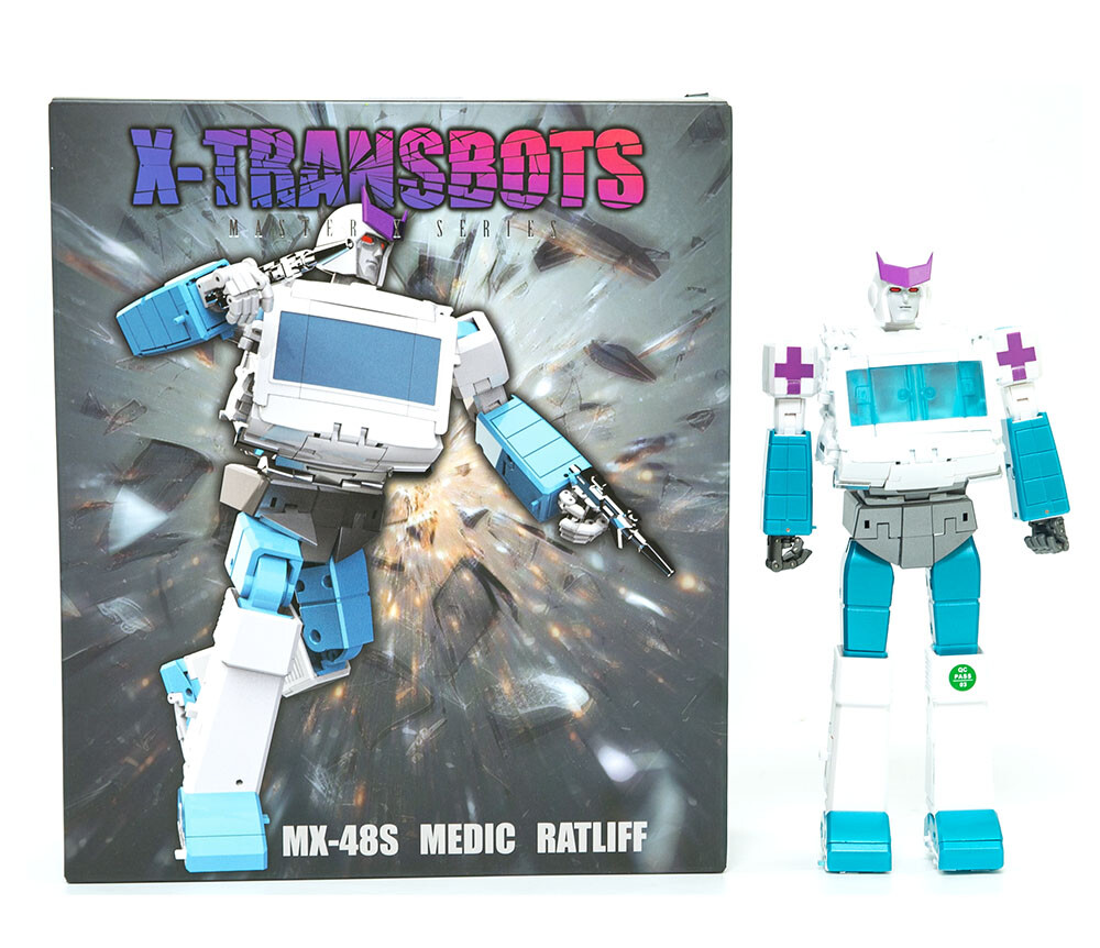 X-Transbots Ratchet MX-48S Ratliff Mirror G1 Action Figure Model