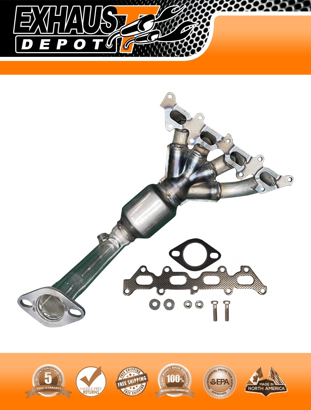 Manifold Catalytic Converter for Fiat 500 1.4L 20122016 NonTurbo eBay