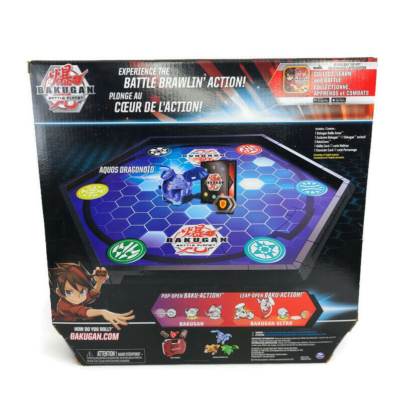 Bakugan Battle Planet Battle Arena Planet Game Board New Unopened