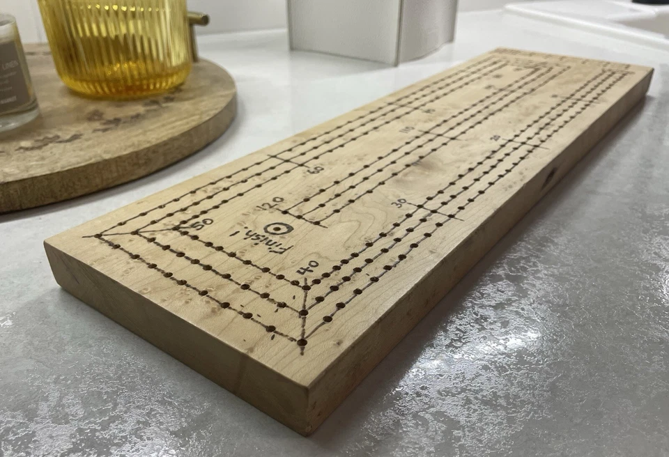 Handmade Cribbage Board - Image 2 of 4