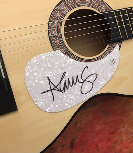 GFA Twenty Something Alana Springsteen Signé Acoustique Guitare COA - Photo 6 sur 7