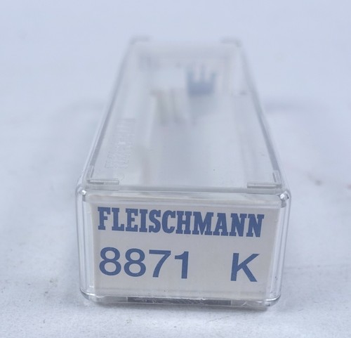 leere Spur N OVP Fleischmann 8871 K LEERKARTON Personenwagen m. Traglastenabteil | Zustand: Gebraucht