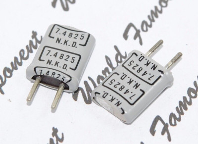 1pcs - 7.4825 MHZ Quartz Crystal Resonator / XTAL