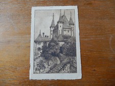 AK Kunstverlag Eug. Staempfli, Thun - dessin du château de Thoune, Suisse - 1907