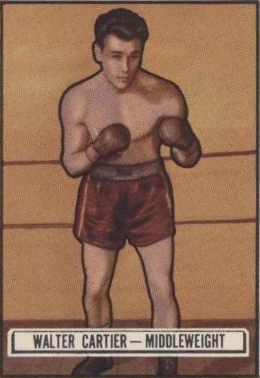 1951 Topps Ringside - Walter Cartier #33