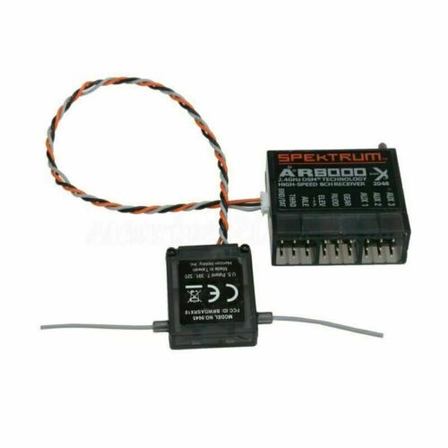 2.4GHz AR8000 8CH Receiver Extended DSMX Channel For Spectrum DX7s DX8 DX9 Dx18 - Picture 1 of 8